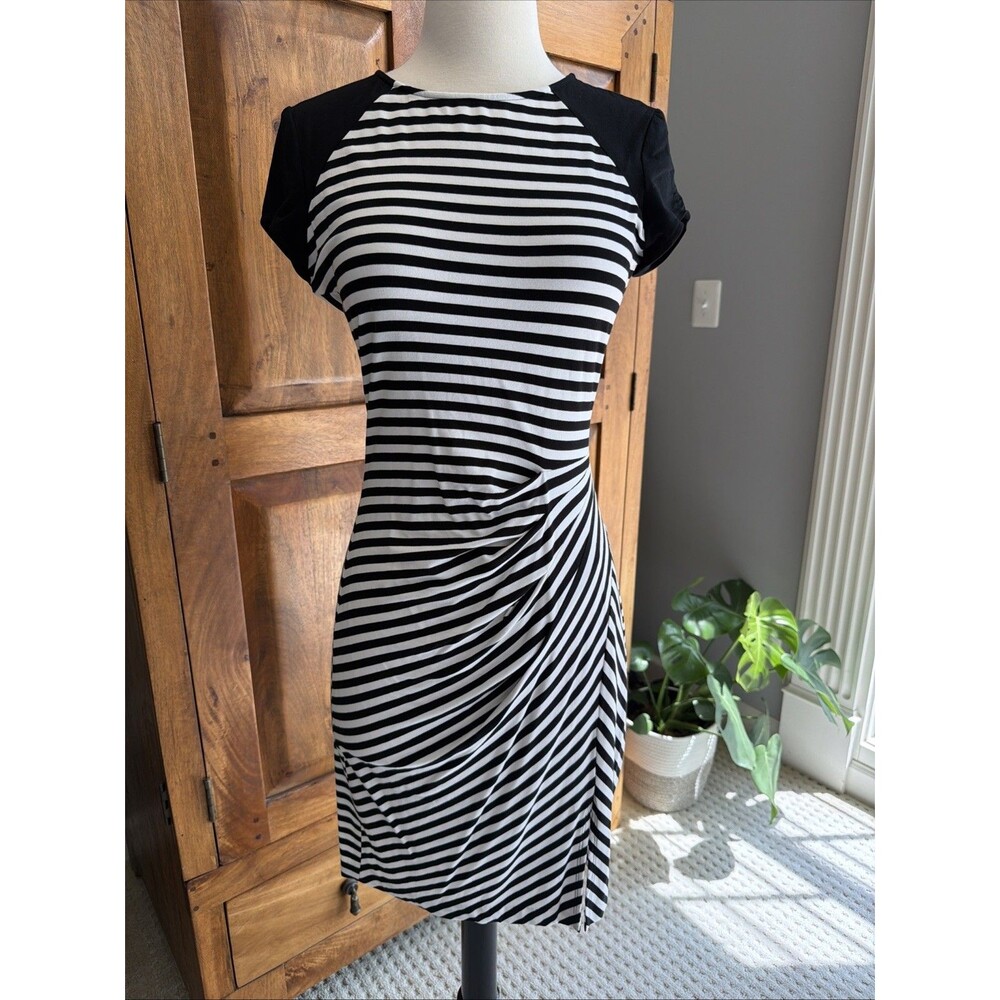 Vintage Y2K Cache Bodycon Sheath Midi Dress Size Small